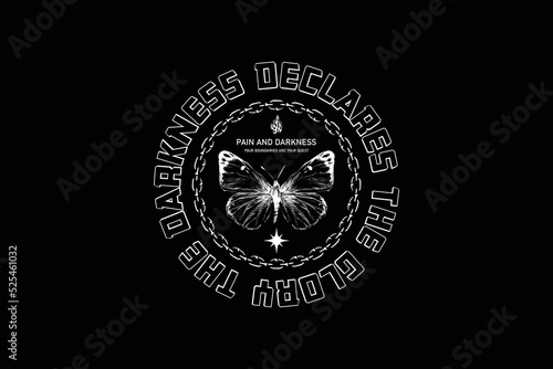 Aesthetic streetwear vector graphic design