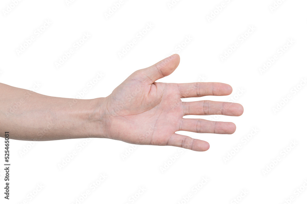 Closeup of male hand showing gesture sign on transparent background - PNG format. Closeup of male hand showing gesture sign on transparent background - PNG format.