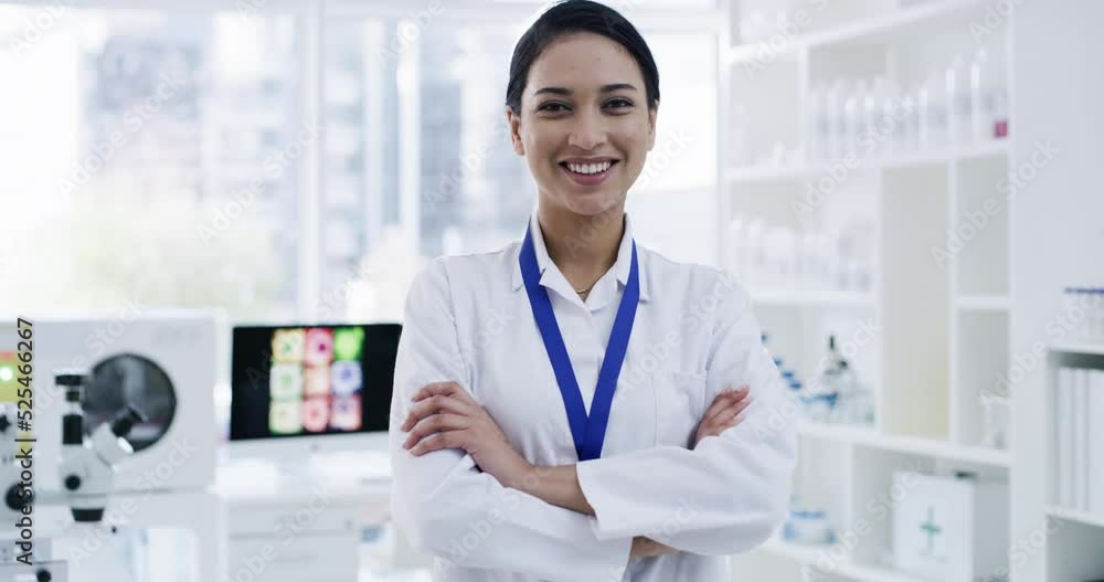 Science, lab work and research, happy woman pharmacist, scientist or healthcare worker in modern laboratory. Medical innovation, analytics and success for confident pharmaceutical employee with smile Science, lab work and research, happy woman pharmacist, scientist or healthcare worker in modern laboratory. Medical innovation, analytics and success for confident pharmaceutical employee with smile