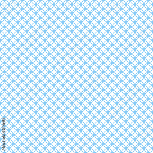 Backgroung seamless Geomatric Pattern in blue