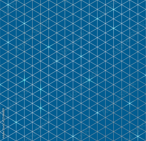Backgroung seamless Geomatric Pattern in blue