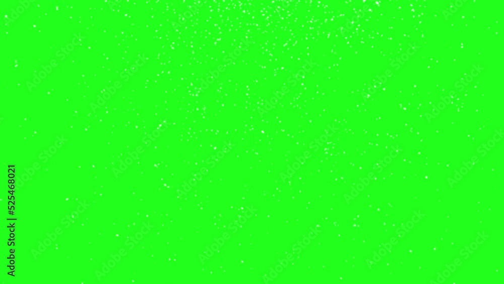 Animation of snow particles falling across the green screen. Snow particles coming down the screen on a chroma key background. Winter, cold, snow, ice concept Animation of snow particles falling across the green screen. Snow particles coming down the screen on a chroma key background. Winter, cold, snow, ice concept