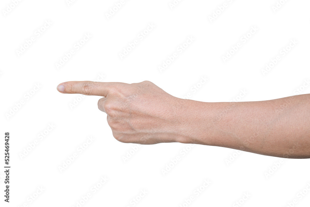 Closeup of male hand showing gesture sign on transparent background - PNG format. Closeup of male hand showing gesture sign on transparent background - PNG format.