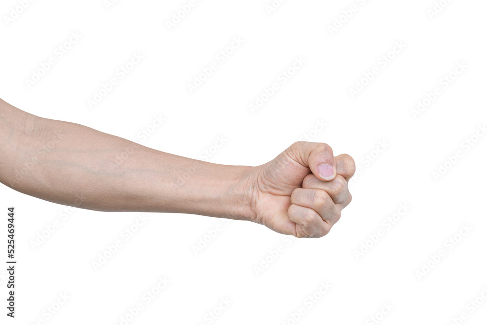 Closeup of male hand showing gesture sign on transparent background - PNG format. Closeup of male hand showing gesture sign on transparent background - PNG format.