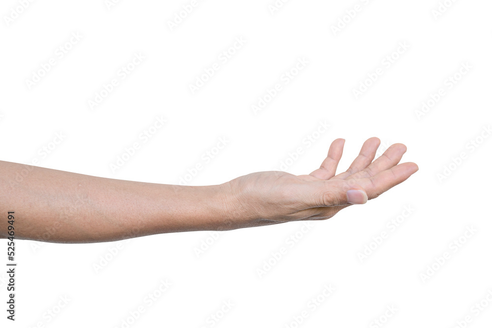 Closeup of male hand showing gesture sign on transparent background - PNG format. Closeup of male hand showing gesture sign on transparent background - PNG format.
