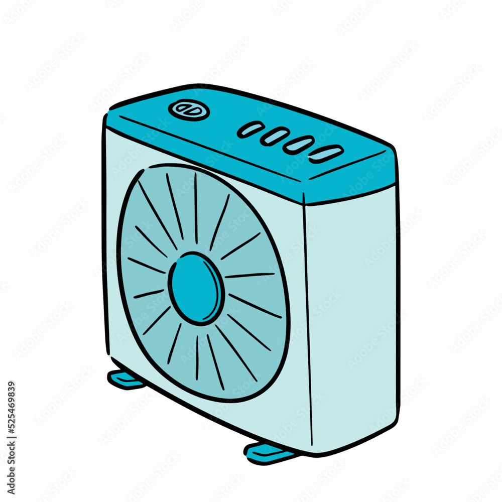 Fototapeta premium Fan Design Very Cool