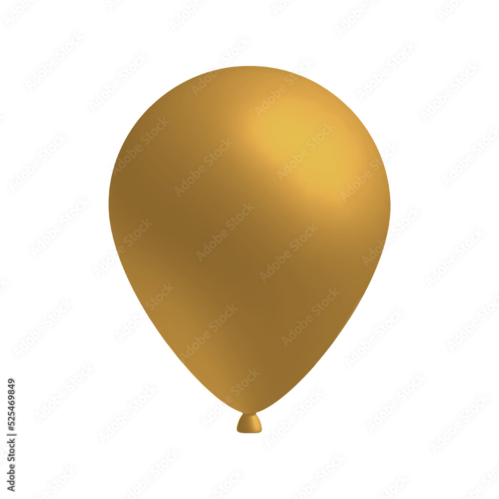 realistic balloon 3d, colorful flying helium balloons bright glossy isolated vector illustration for holiday party celebration decoration.