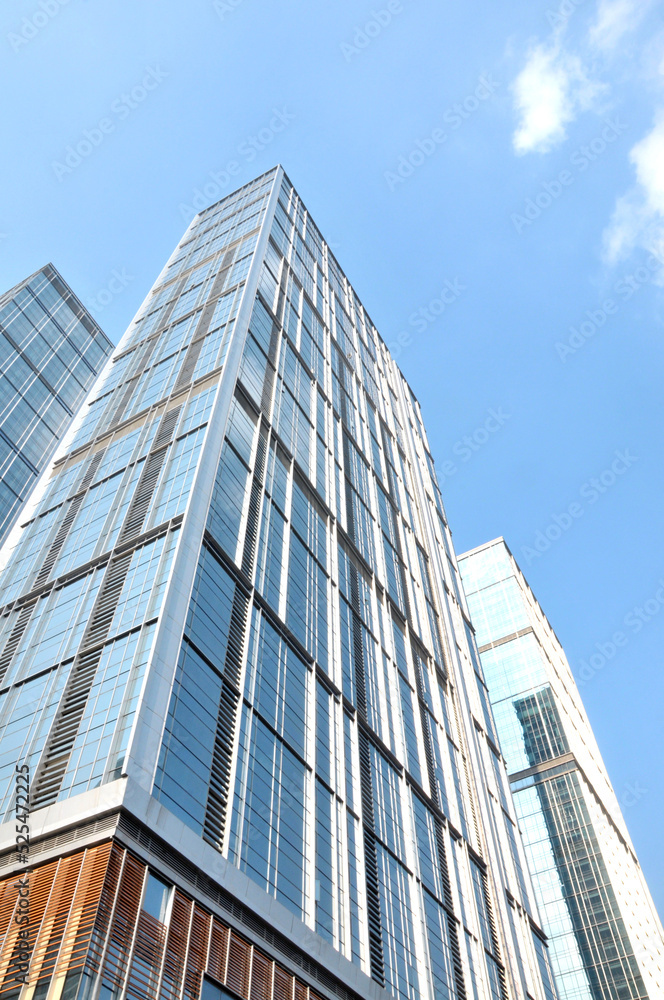 modern office building with sky modern office building with sky