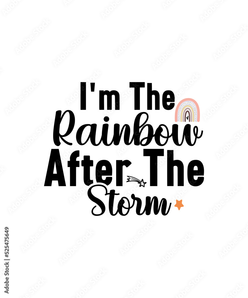 Fototapeta premium Rainbow SVG bundle, Rainbow designs SVG file, Rainbow SVG for cricut, Boho Rainbow svg file, png, cut file, cricut file, clipart