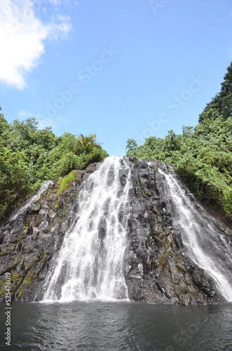 Kepirohi waterfall in Pohnpei  Micronesia   Federated States of Micronesia   