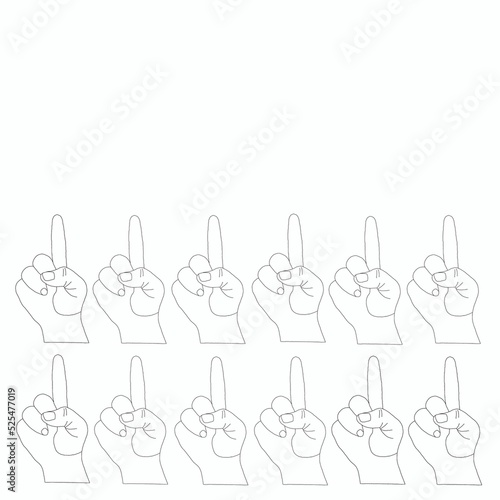 set of funny cartoon characters