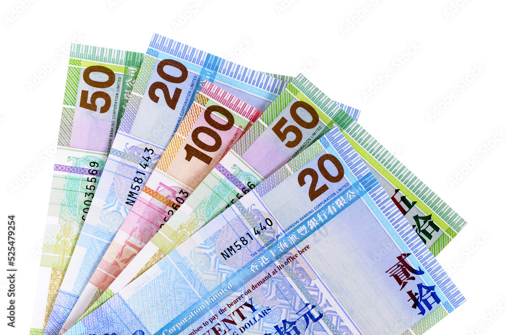 Hong Kong Dollars fan selection various isolated transparent background photo PNG file Hong Kong Dollars fan selection various isolated transparent background photo PNG file