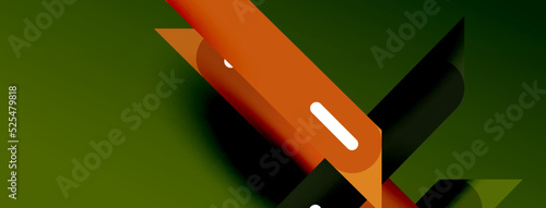 Background overlapping lines. Dynamic lines abstract wallpaper. Straight lines composition vector illustration for wallpaper banner background or landing page