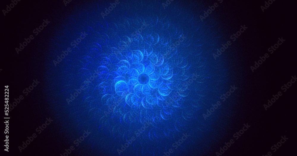 3D rendering abstract round light background 3D rendering abstract round light background
