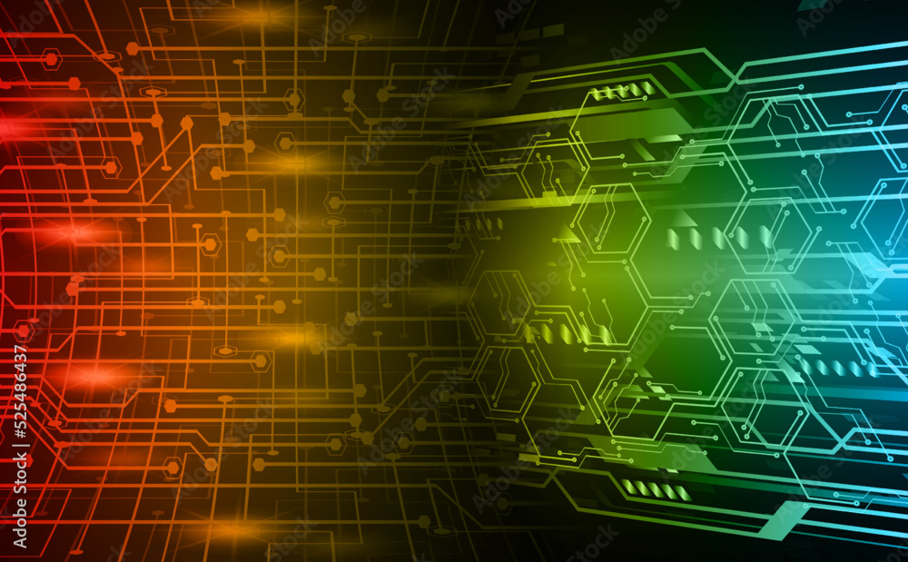 cyber circuit future technology concept background cyber circuit future technology concept background