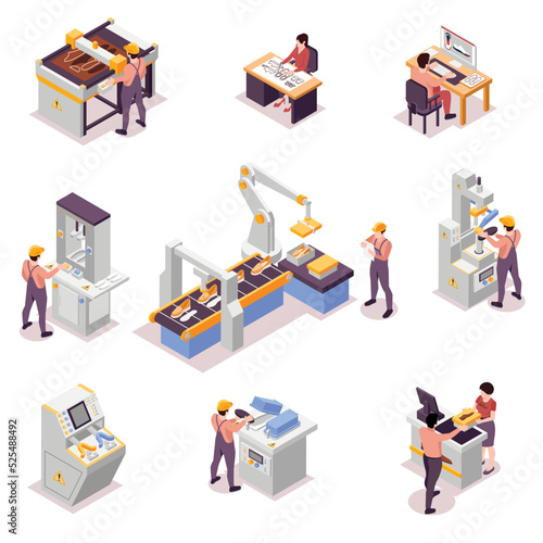 Shoes Production Set