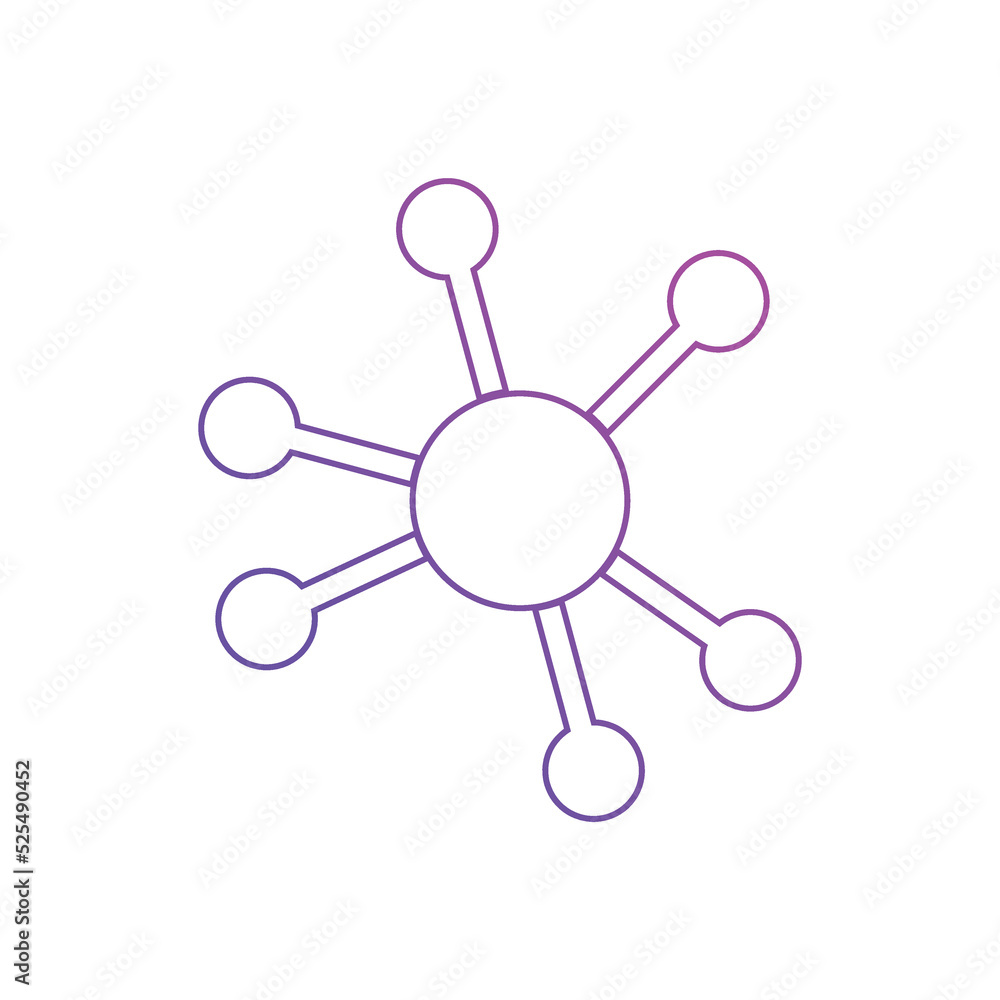 affiliate program line icons Vector illustration. Affiliate marketing symbol for website or company gradient color affiliate program line icons Vector illustration. Affiliate marketing symbol for website or company gradient color