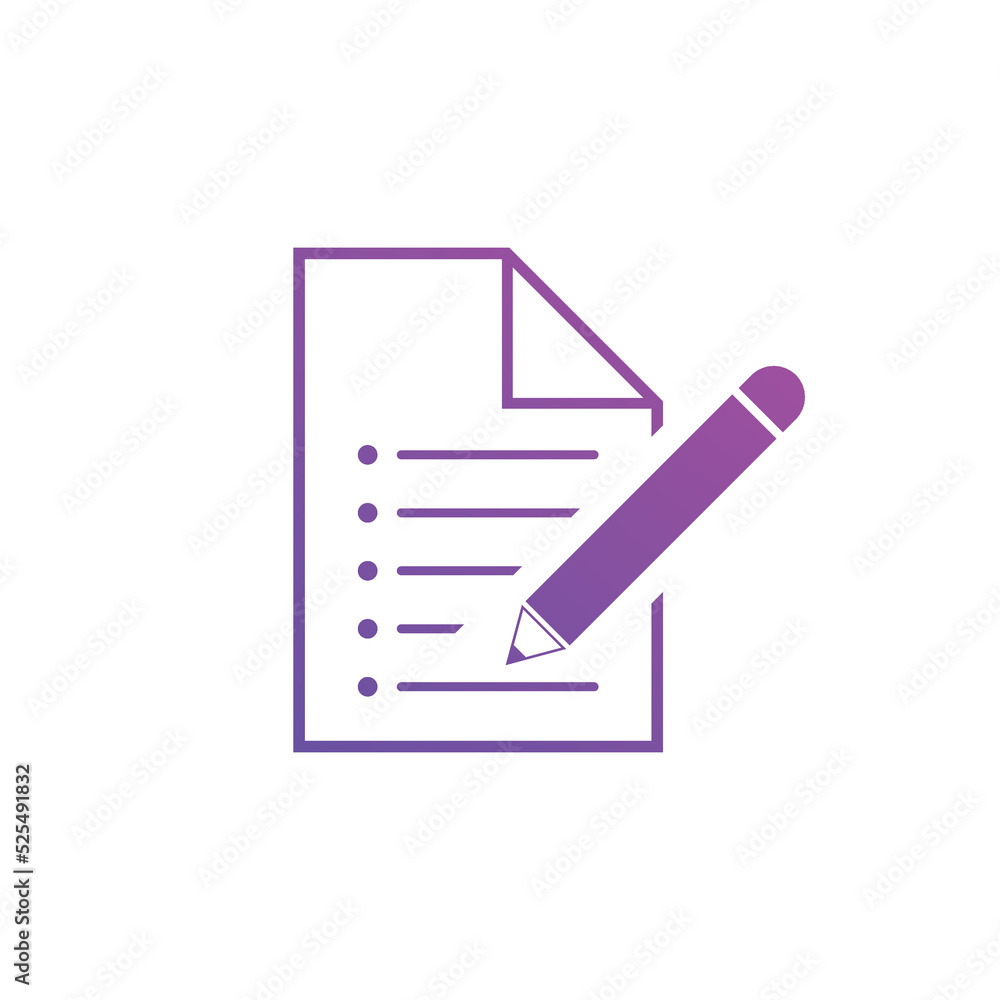 Copyrighting line icons Vector illustration. Copywriting icons for SEO and website gradient color Copyrighting line icons Vector illustration. Copywriting icons for SEO and website gradient color