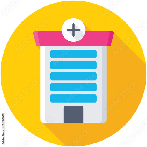 Medical Center Vector Icon