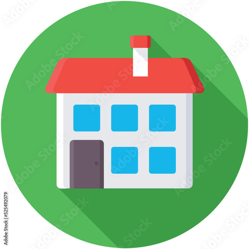 Family House Vector Icon