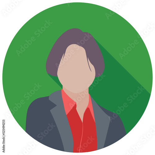 Secretary Flat Colored Icon