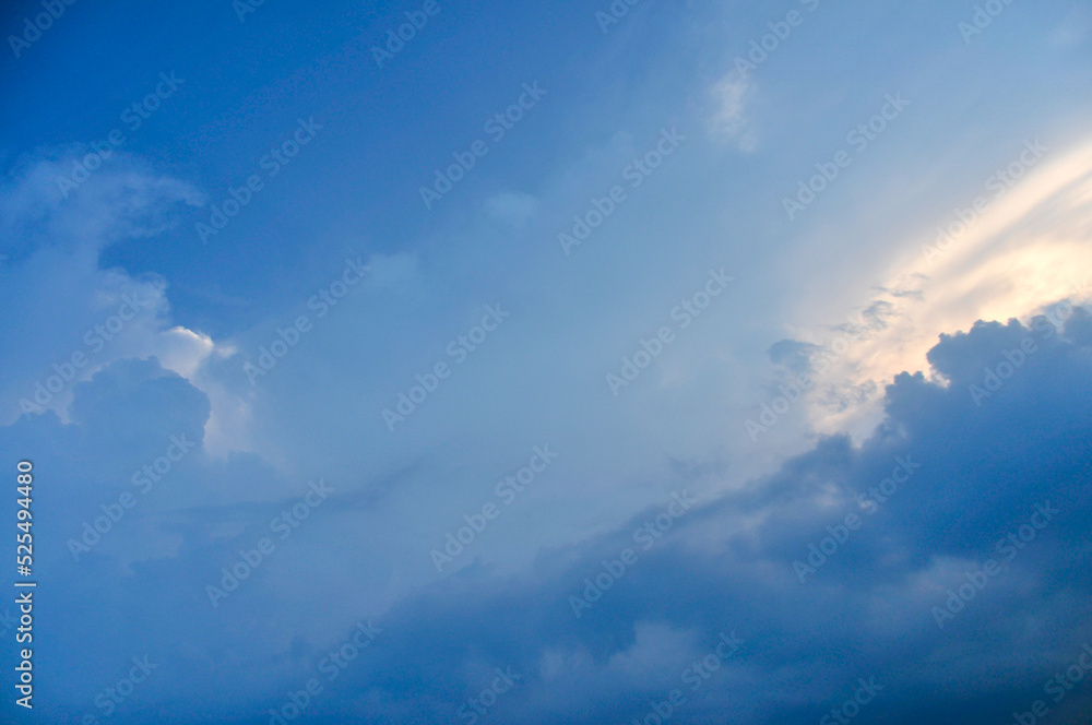 Fototapeta premium blue sky with clouds