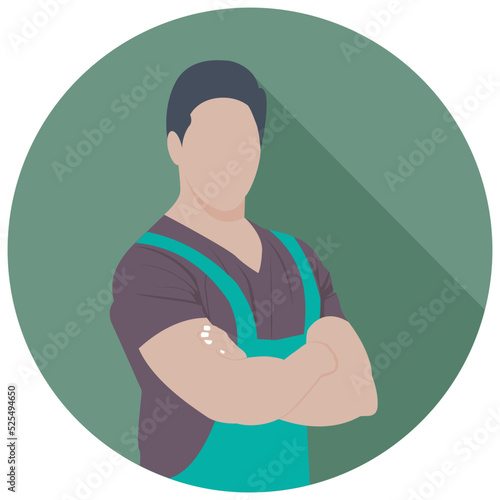 Gardner Flat Colored Icon