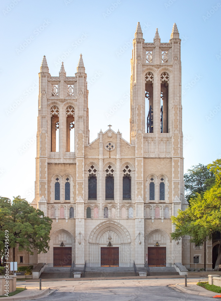 United Methodist Church historical architecture in Fort Worth Texas