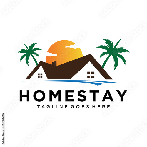 Home Stay Logo Design