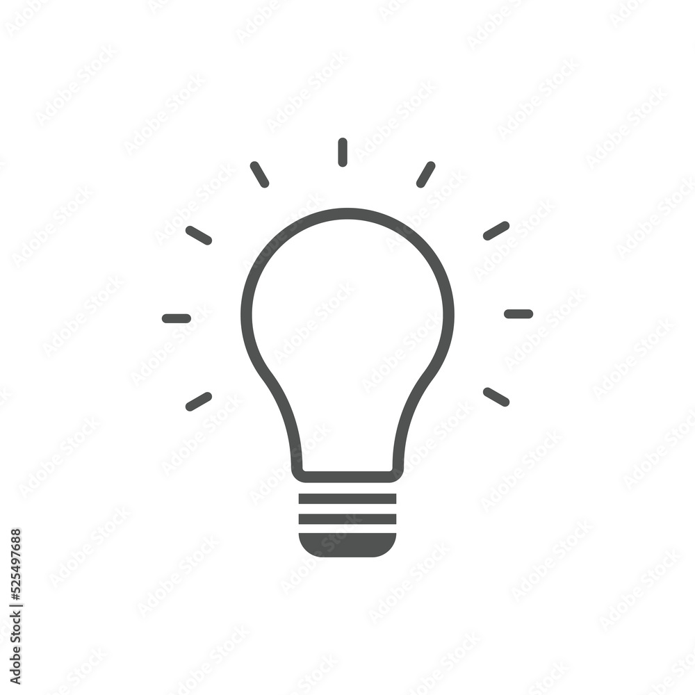 Creative idea icon vector illustrations. for SEO and websites. Light bulb, Solution, lamp icon Creative idea icon vector illustrations. for SEO and websites. Light bulb, Solution, lamp icon