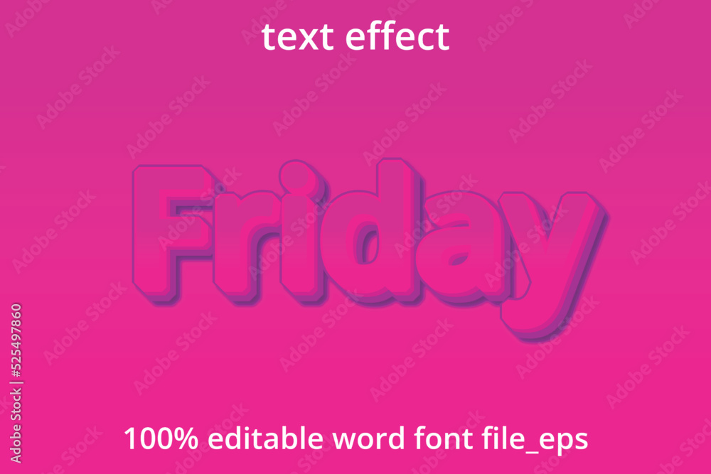 text effect