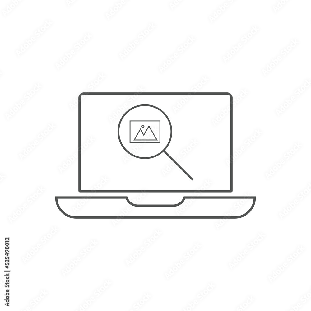 search image icon Vector illustration. Picture, Camera icon search image icon Vector illustration. Picture, Camera icon