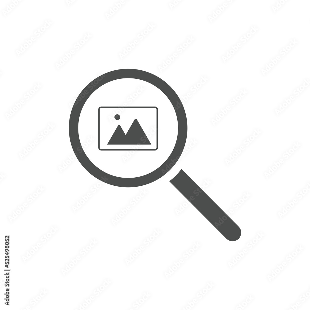 search image icon Vector illustration. Picture, Camera icon search image icon Vector illustration. Picture, Camera icon