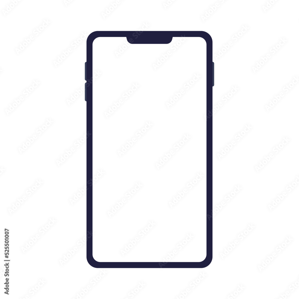 スマートフォンのベクター素材(画面透過ver.) スマートフォンのベクター素材(画面透過ver.)