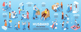 Husband for an Hour Infographics