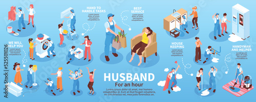 Husband for an Hour Infographics