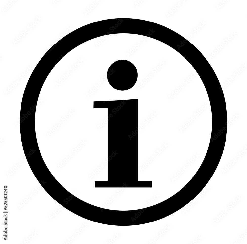 Information icon vector. Info and Faq icon symbol Information icon vector. Info and Faq icon symbol