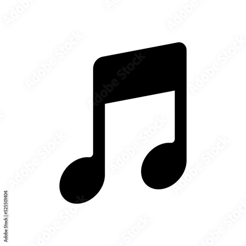 Obraz na płótnie 音符のアイコン
