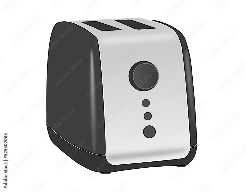 Toaster vector illustration. The equipment in the kitchen for breakfast .
Toaster vector illustration. The equipment in the kitchen for breakfast .