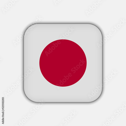Japan flag, official colors. Vector illustration. Free Download Japan flag, official colors. Vector illustration. - GFXLoad