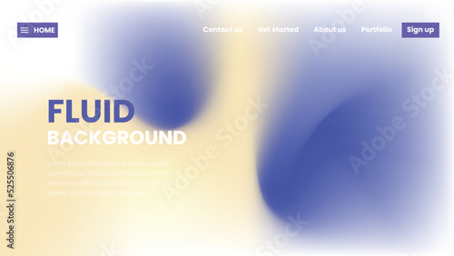 Trendy fluid gradient background, colorful abstract liquid 3d shapes. Futuristic design wallpaper for banner, poster, cover, flyer, presentation, advertising, landing page
