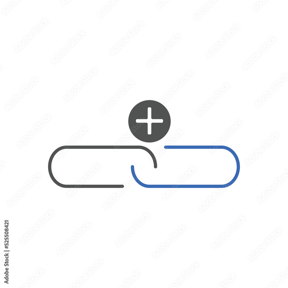 Link Building icon vector illustrations. Used for SEO or websites Link Building icon vector illustrations. Used for SEO or websites