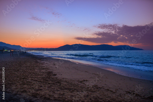 Sonnenuntergang in Georgioupoli-Chania/Kreta (Griechenland)