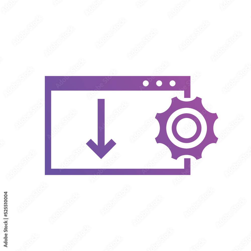 landing page optimization icons. Used for SEO or websites landing page optimization icons. Used for SEO or websites