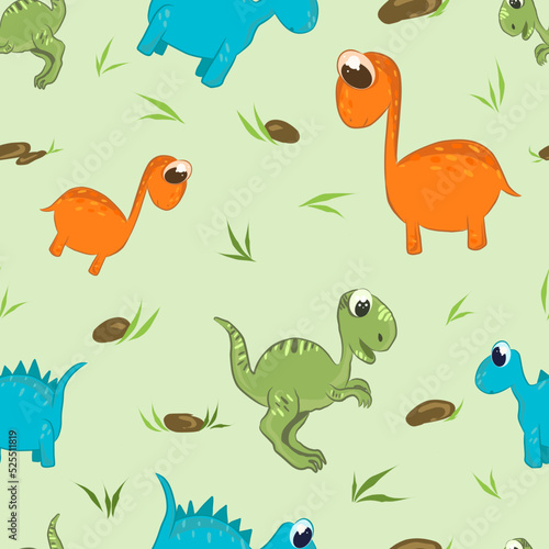 Dinosaur pattern © Freemoms_art
