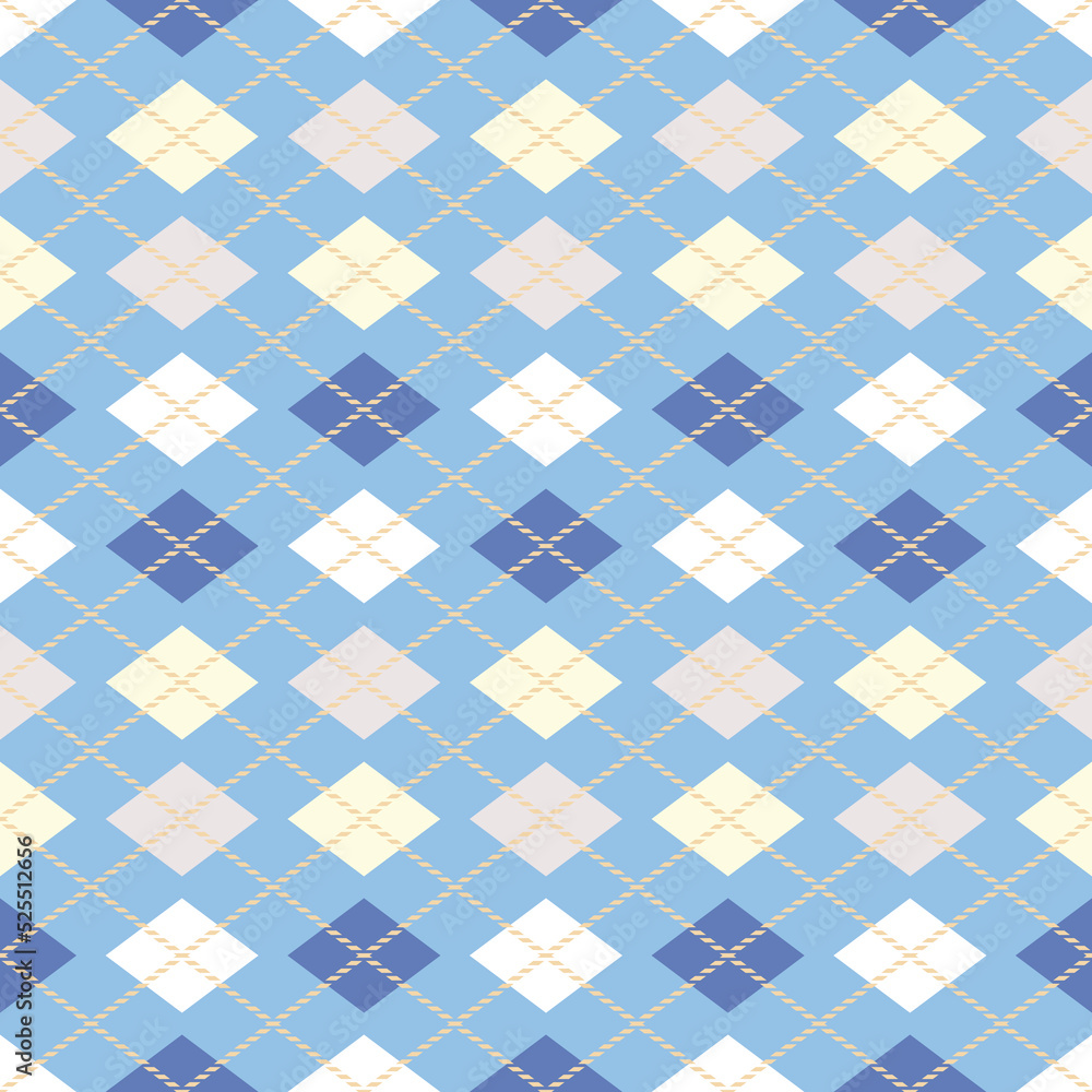 Japanese Diamond Net Vector Seamless Pattern Japanese Diamond Net Vector Seamless Pattern