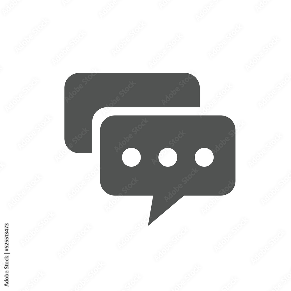 Online chat glyphs icons. Used for e-commerce, SEO and web design Online chat glyphs icons. Used for e-commerce, SEO and web design