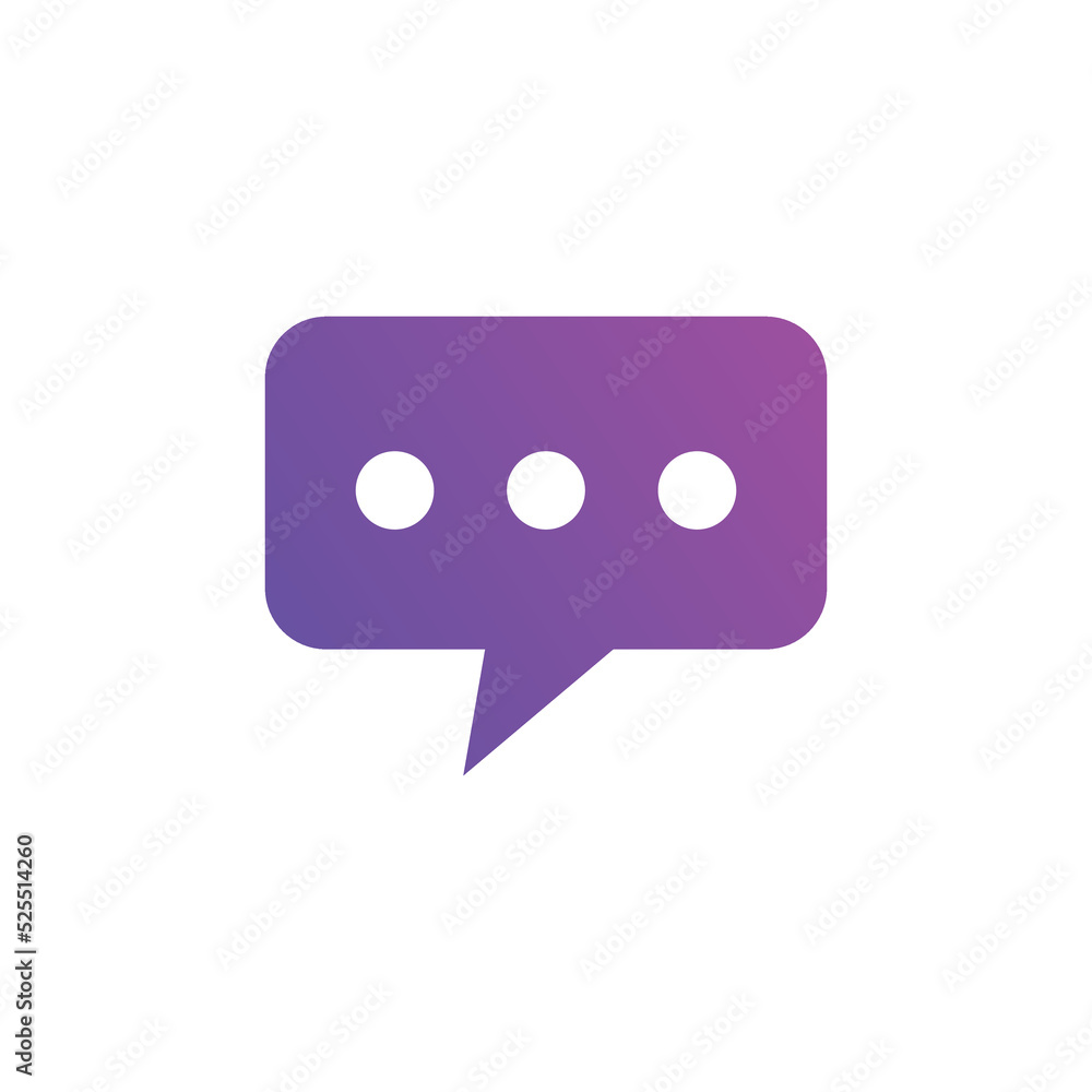 Online chat icons. Used for e-commerce, SEO and web design gradient color Online chat icons. Used for e-commerce, SEO and web design gradient color