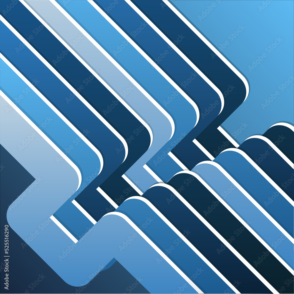 Abstract background with lines, gradients and shadows
