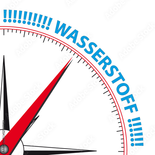 Wasserstoff Kompass